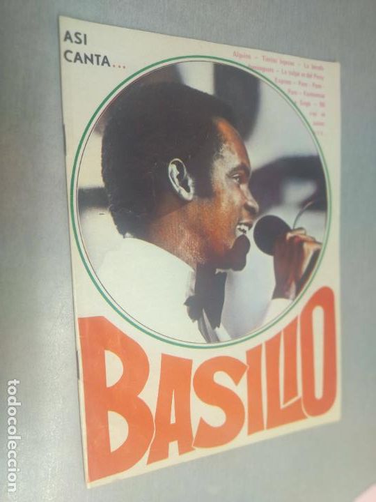 Catalogues de Musique: CANCIONERO AS&Iacute; CANTA... BASILIO / EDITORIAL ALAS