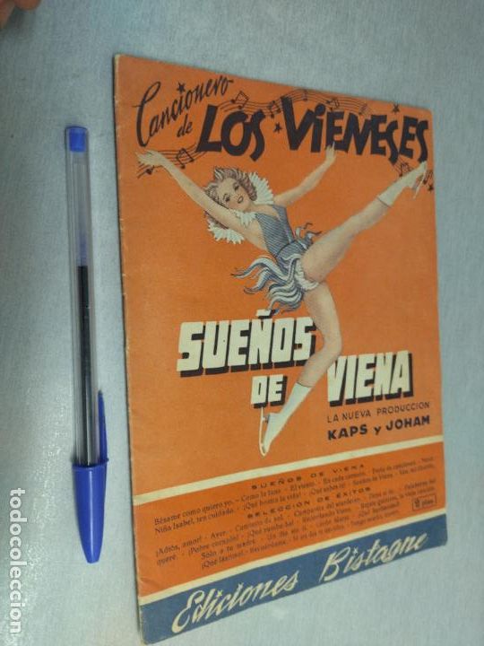 Catalogues de Musique: CANCIONERO DE LOS VIENESES, SUE&Ntilde;OS DE VIENA / EDICIONES BISTAGNE