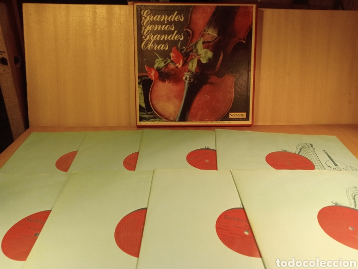 Catalogues de Musique: Grandes Genios Grandes Obras. Eric Hammerstein. London Promonade. 8 Lps.