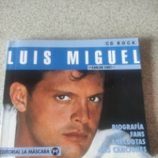 Catálogos de Música: LUIS MIGUEL LIBRO EDITORIAL LA MÁSCARA 1999