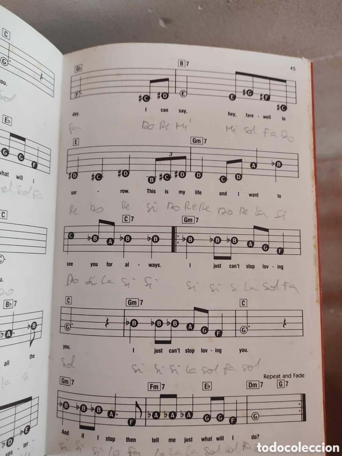Cat&aacute;logos de m&uacute;sica: Michael Jackson Bad Libro de partituras 1987 - Foto 6