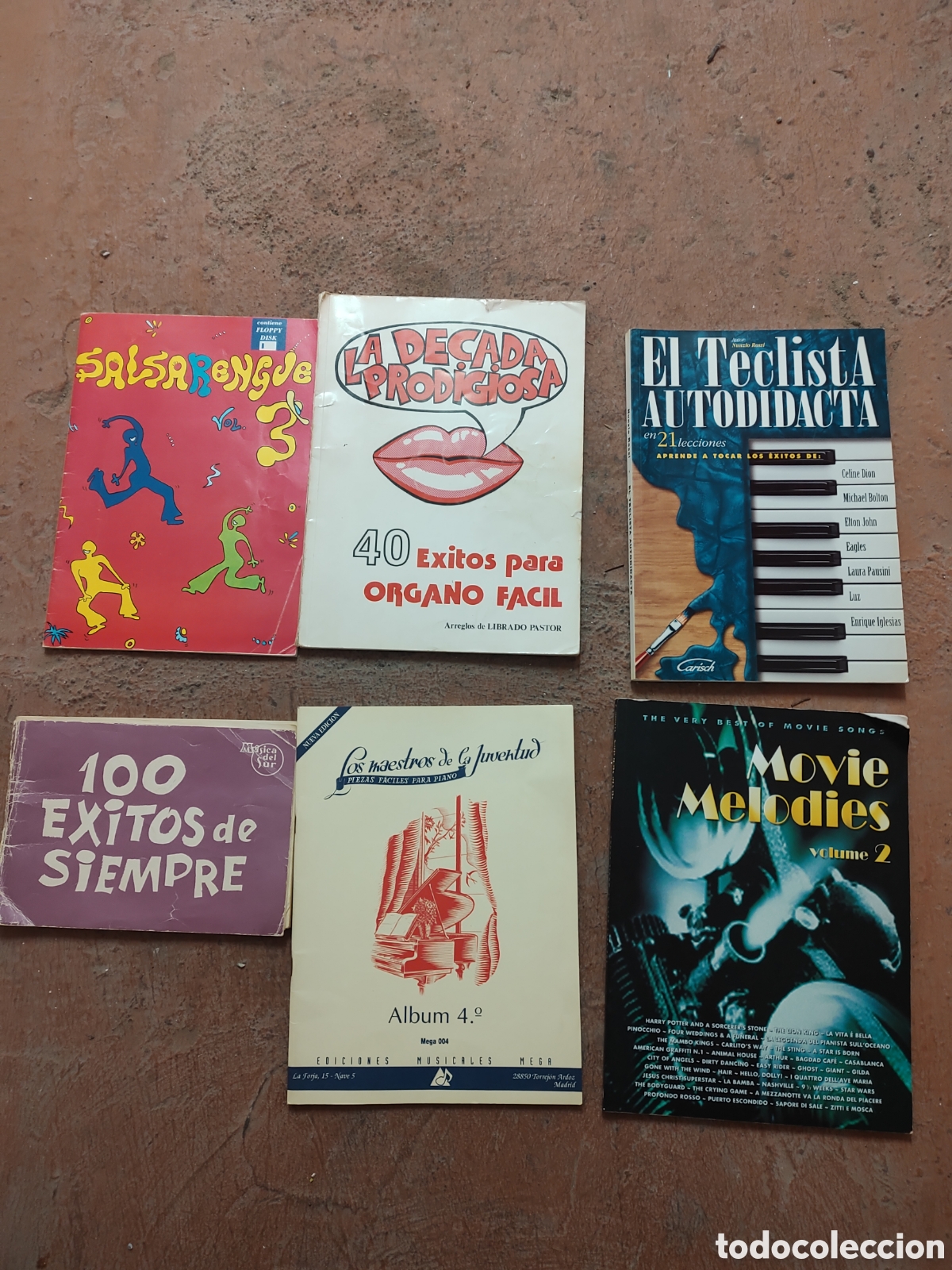Cat&aacute;logos de m&uacute;sica: Lote 6 libros de partituras - Foto 1