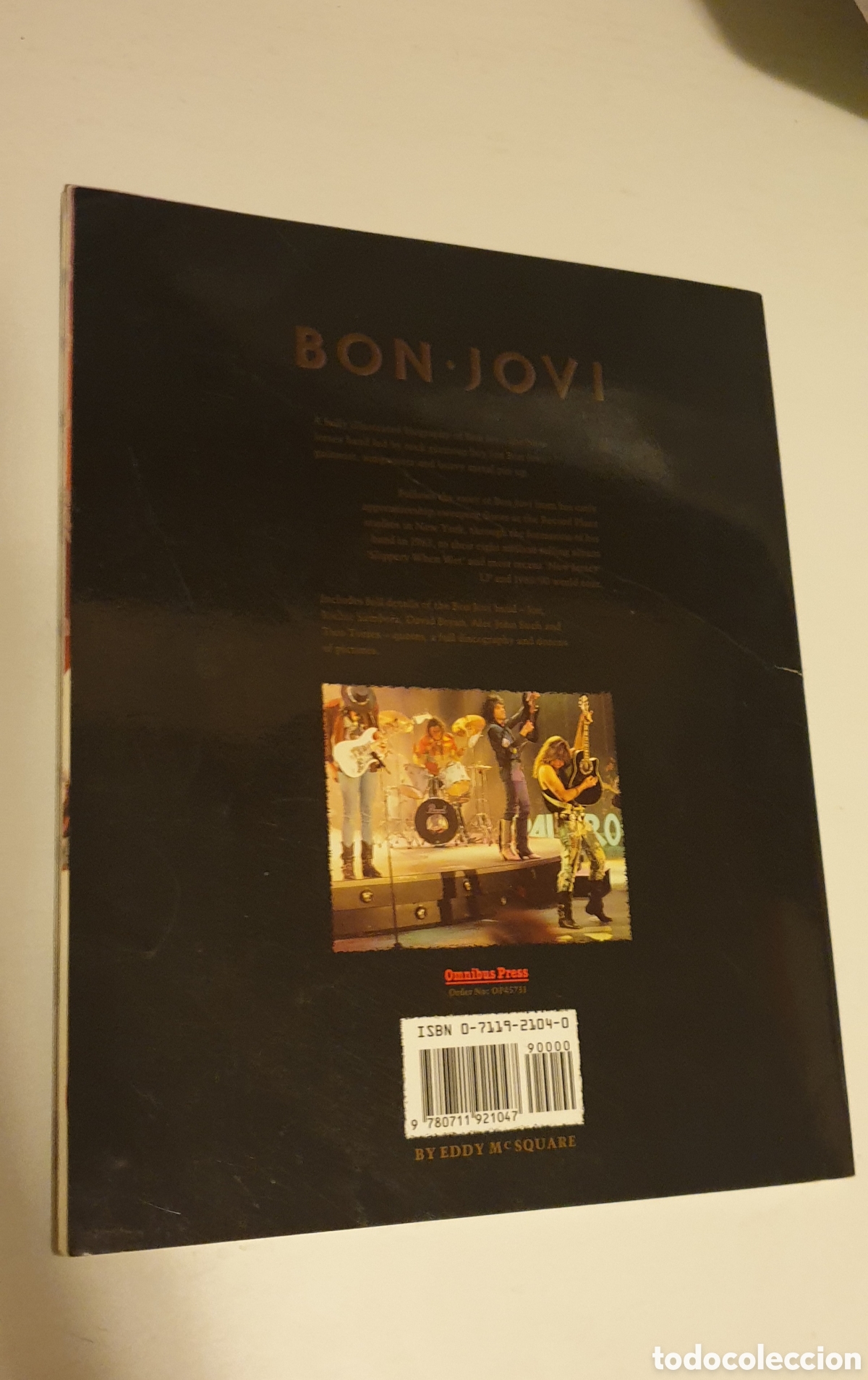 Cat&aacute;logos de m&uacute;sica: Libro Bon Jovi - Foto 2