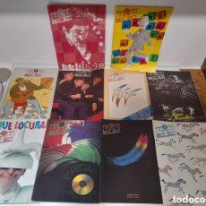 Catálogos de Música: LOTE DE CATALOGOS BOLETINES BID DISCOPLAY. AÑO 1989. DISCOS, JUEGOS ORDENADOR, MODA, ETC...