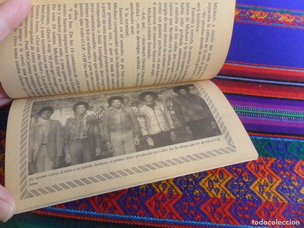 Cat&aacute;logos de m&uacute;sica: LIBRO SUPER POP MICHAEL JACKSON LA SOLEDAD DEL TRIUNFO. 1984. - Foto 9