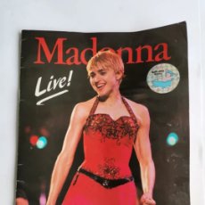 Catálogos de Música: MADONNA LIVE! 1987 CON POSTER