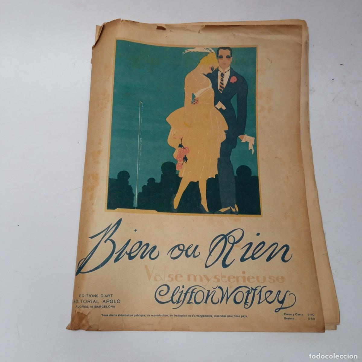 Cat&aacute;logos de m&uacute;sica: BIEN OU RIEN - Foto 1