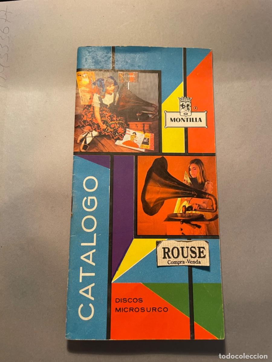 Musikkataloge: DISCOS / ANTIGUO CATALOGO MONTILLA - 1957 - ILUSTRADO - 44 PAG. 21,5X10,5 CM.