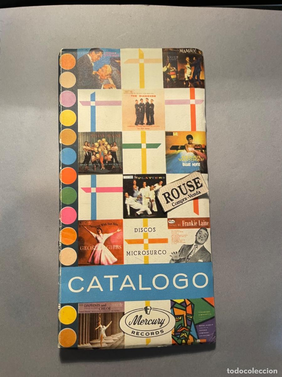 Musikkataloge: DISCOS / ANTIGUO CATALOGO MERCURY RECORDS - 1960 - ILUSTRADO - 94 PAG. 21,5X11 CM.