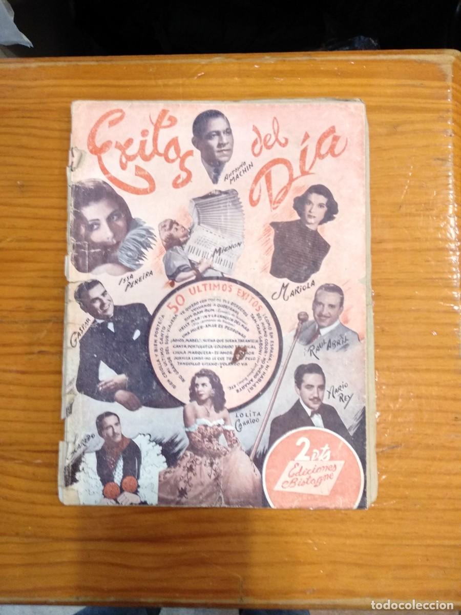Cat&aacute;logos de m&uacute;sica: CANCIONERO &Eacute;XITOS DEL D&Iacute;A - Foto 1