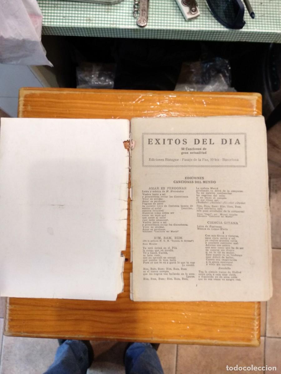 Cat&aacute;logos de m&uacute;sica: CANCIONERO &Eacute;XITOS DEL D&Iacute;A - Foto 2