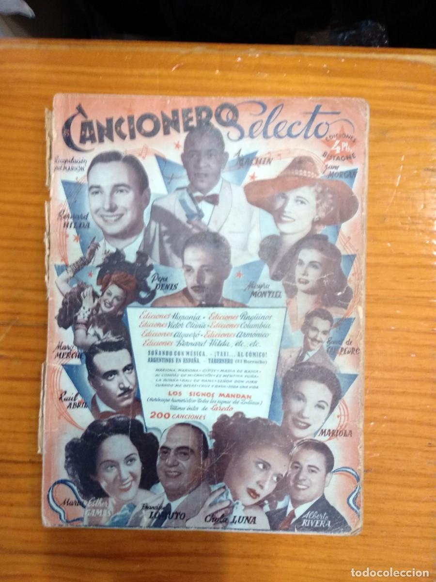 Cat&aacute;logos de m&uacute;sica: CANCIONERO SELECTO 200 CANCIONES - Foto 1