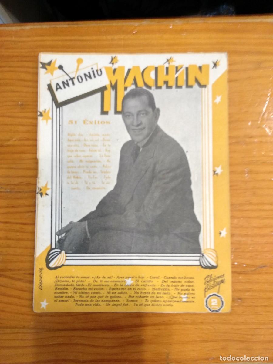 Cat&aacute;logos de m&uacute;sica: CANCIONERO ANTONIO MACH&Iacute;N 51 &Eacute;XITOS - Foto 1