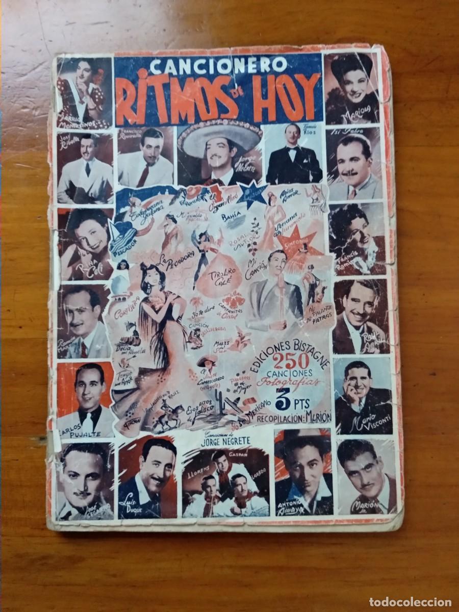 Cat&aacute;logos de m&uacute;sica: CANCIONERO RITMOS DE HOY - Foto 1