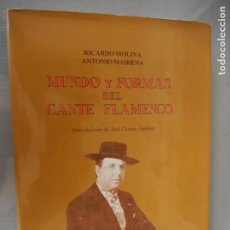 Catálogos de Música: MUNDO Y FORMAS DEL CANTE FLAMENCO - ANTONIO MAIRENA - RICARDO MOLINA EDC -GIRALDA 1ª EDC 2004