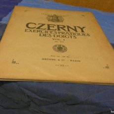 Catálogos de Música: ARKANSAS1980 MUSICA ESTADO DECENTE PARTITURA FRANCESA CZERNY EXERCICES DIGITS