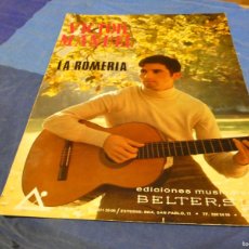 Catálogos de Música: ARKANSAS1980 MUSICA ESTADO DECENTE PARTITURA LA ROMERIA VICTOR MANUEL