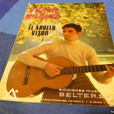 Catálogos de Música: ARKANSAS1980 MUSICA ESTADO DECENTE PARTITURA EL ABUELO VITOR VICTOR MANUEL