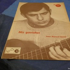 Catálogos de Música: ARKANSAS1980 MUSICA ESTADO DECENTE PARTITURA JOAN MANUEL SERRAT MIS GAVIOTAS