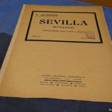 Catálogos de Música: ARKANSAS1980 MUSICA ESTADO DECENTE MUSICA SEVILLA DE ALBENIZ TRANSCRIPCION VIOLIN PIANO