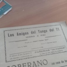 Catálogos de Música: C-TRAC LIBRETO CARNAVAL DE CADIZ LOS AMIGOS DEL TANGO DEL 71