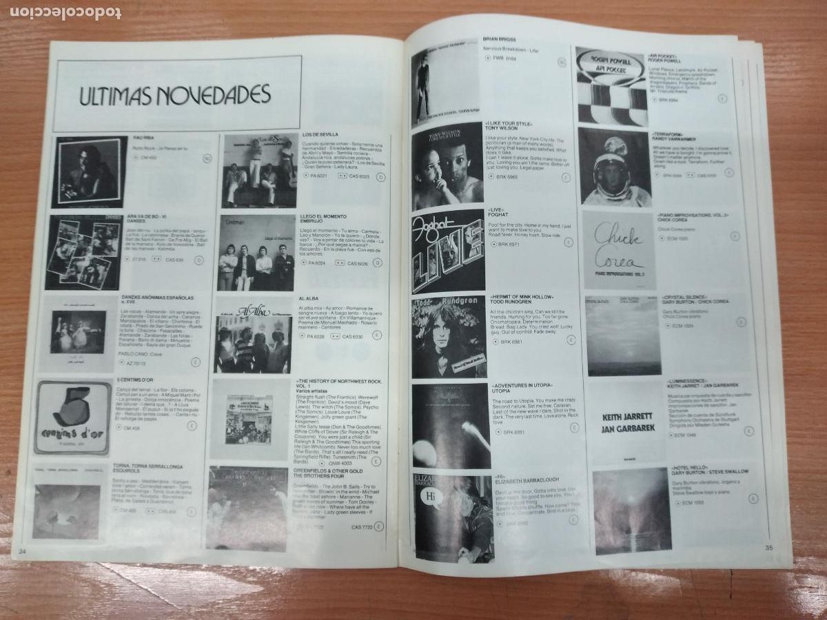Cat&aacute;logos de m&uacute;sica: EDIGSA - CATALOGO GENERAL - 1980 - Foto 2