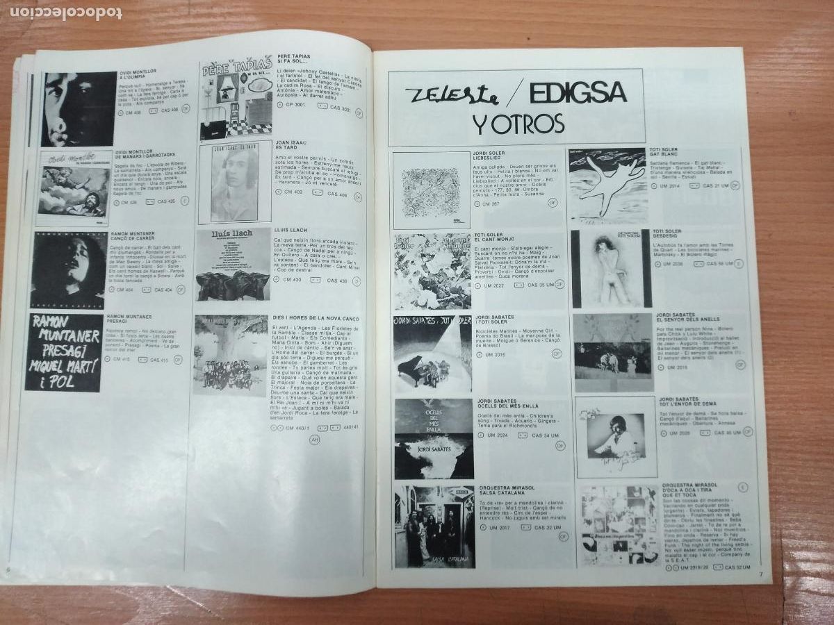 Cat&aacute;logos de m&uacute;sica: EDIGSA - CATALOGO GENERAL - 1980 - Foto 4