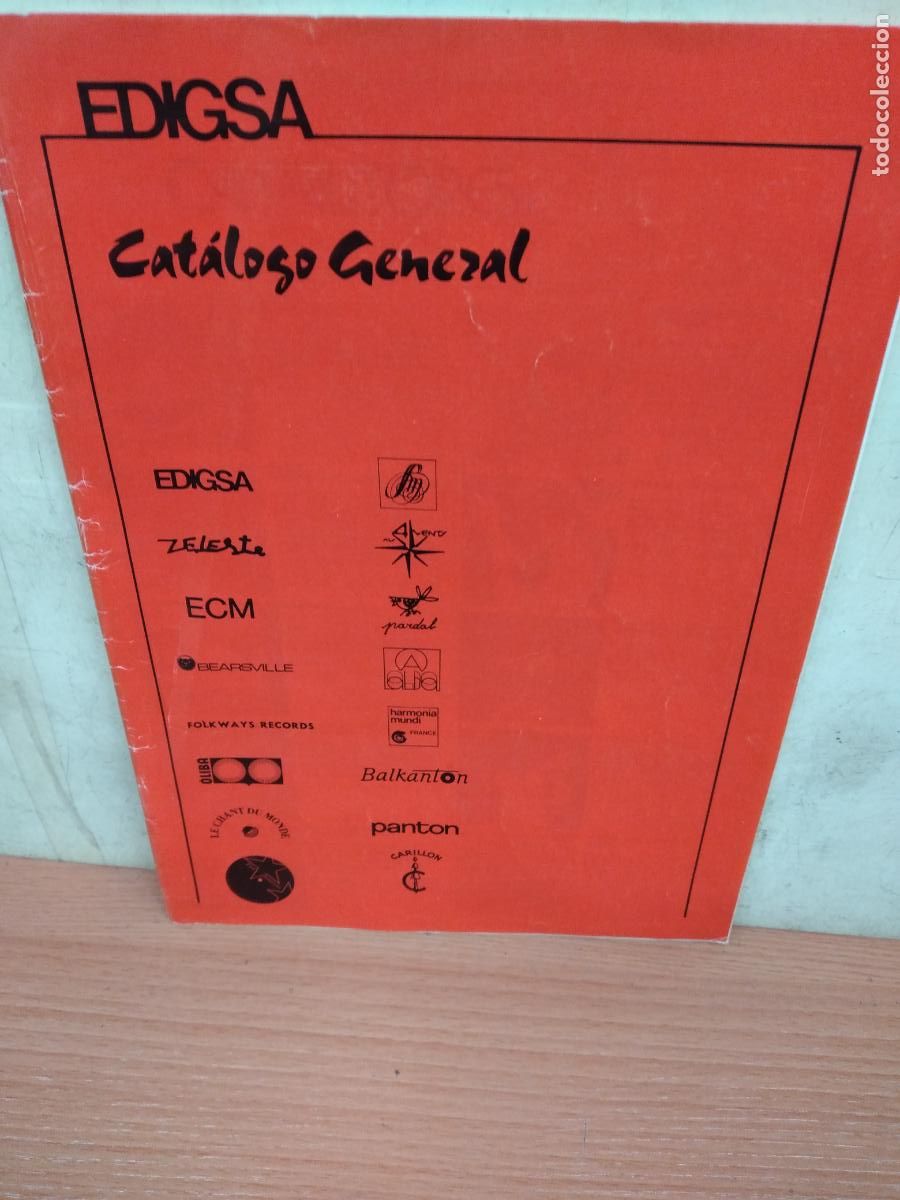 Cat&aacute;logos de m&uacute;sica: EDIGSA - CATALOGO GENERAL - 1980 - Foto 1