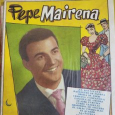 Catálogos de Música: PEPE MAIRENA CANCIONERO EDITORIAL BISTAGNE...