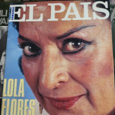 Catálogos de Música: LOLA FLORES SUPLEMENTO SEMANAL DEL PERIÓDICO EL PAIS AÑO 1994...
