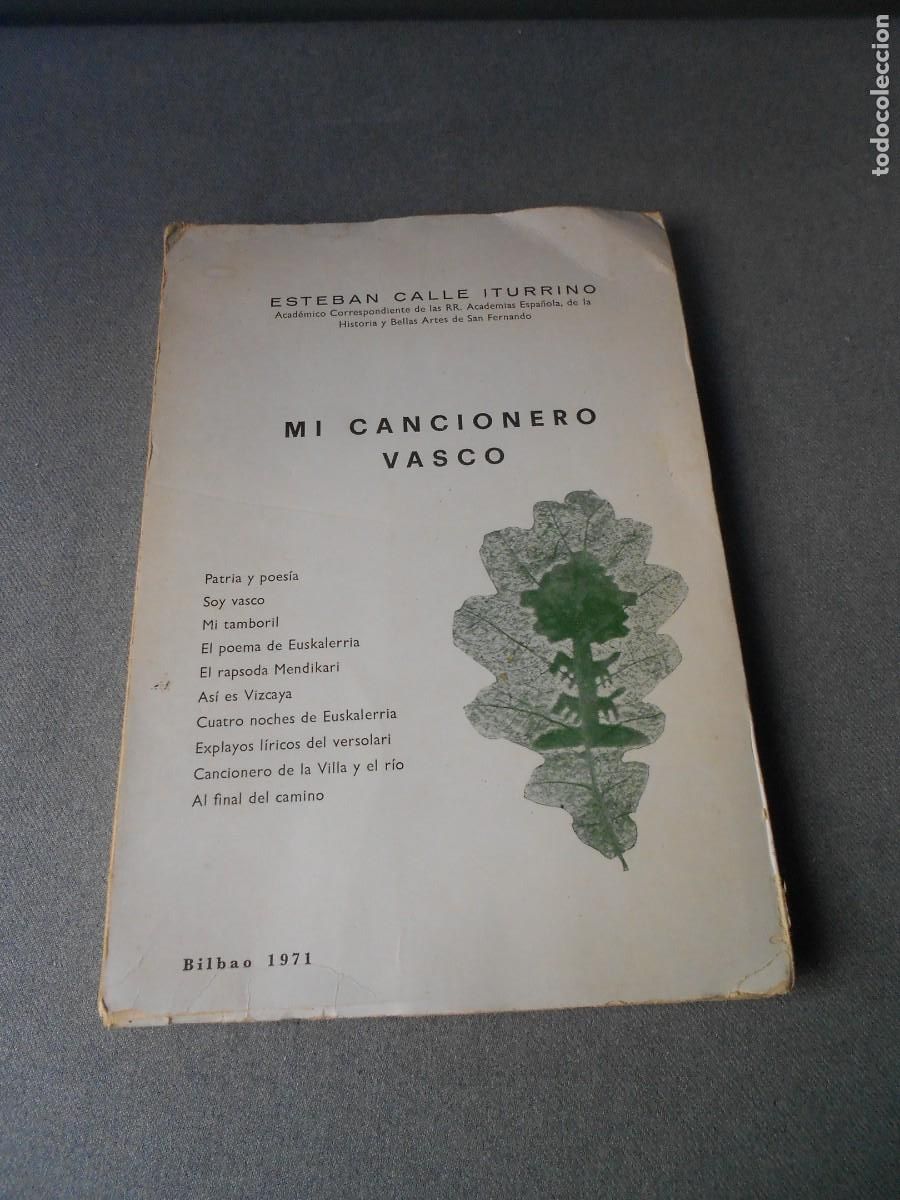 Cat&aacute;logos de m&uacute;sica: MI CANCIONERO VASCO - Foto 1