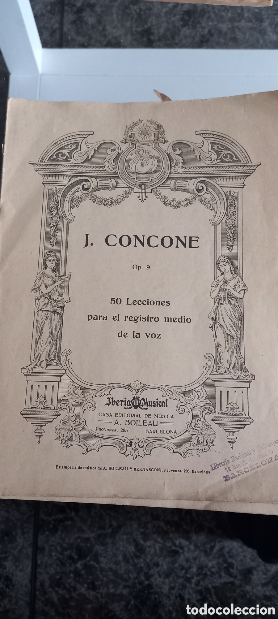Cat&aacute;logos de m&uacute;sica: J.Concone Partitura - Foto 1