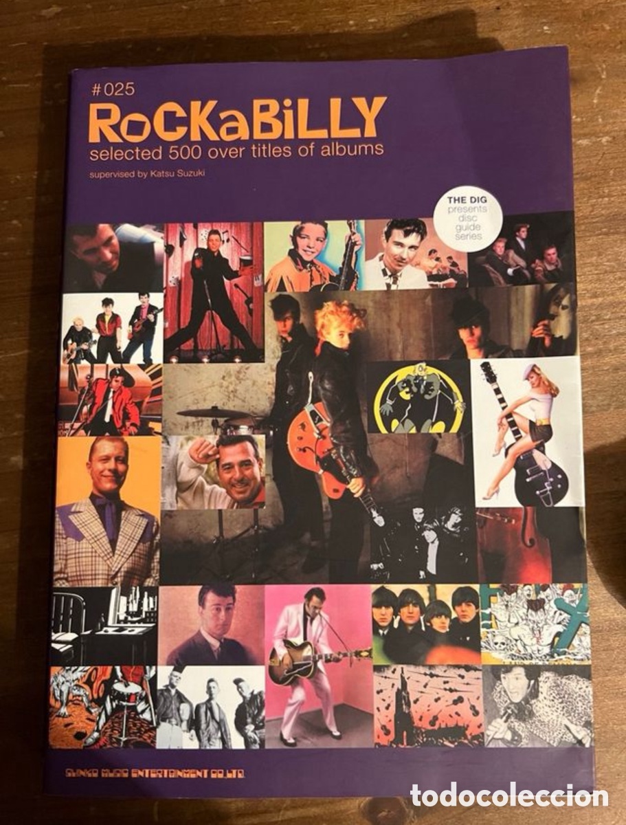 Cat&aacute;logos de m&uacute;sica: Rockabilly. En japon&eacute;s. - Foto 1