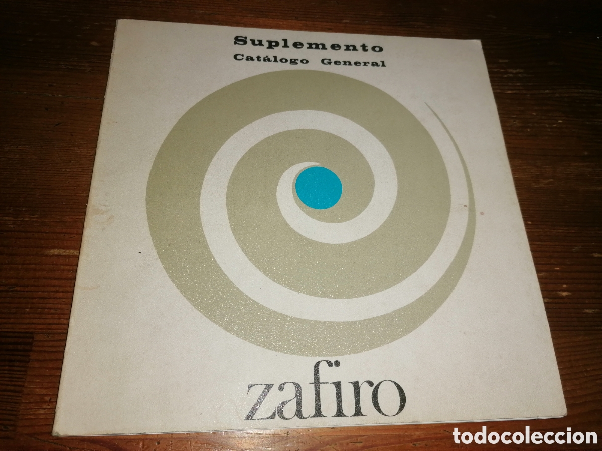 Cat&aacute;logos de m&uacute;sica: Suplemento Cat&aacute;logo General ZAFIRO - Foto 1