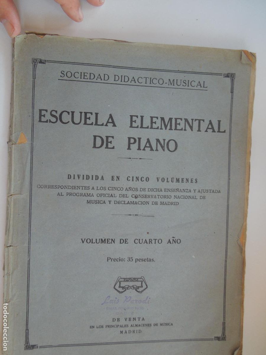 Cat&aacute;logos de m&uacute;sica: METODO DE PIANO -CURSO PRACTICO ELEMENTAL Y PROGRESIVO - LE CARPENTIER - Foto 5
