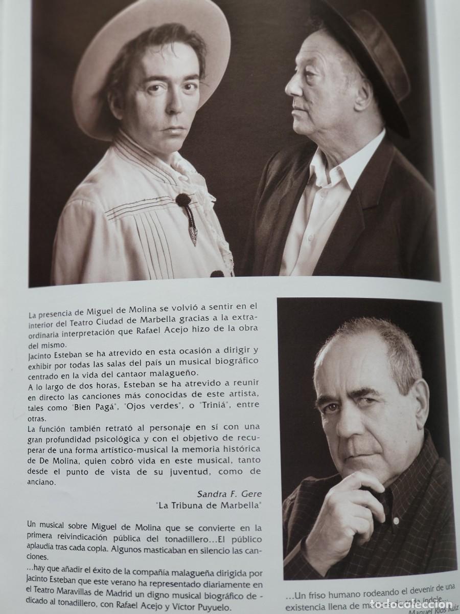 Cat&aacute;logos de m&uacute;sica: Miguel de de Molina programa triptico del Teatro Alameda de Malaga ... - Foto 2
