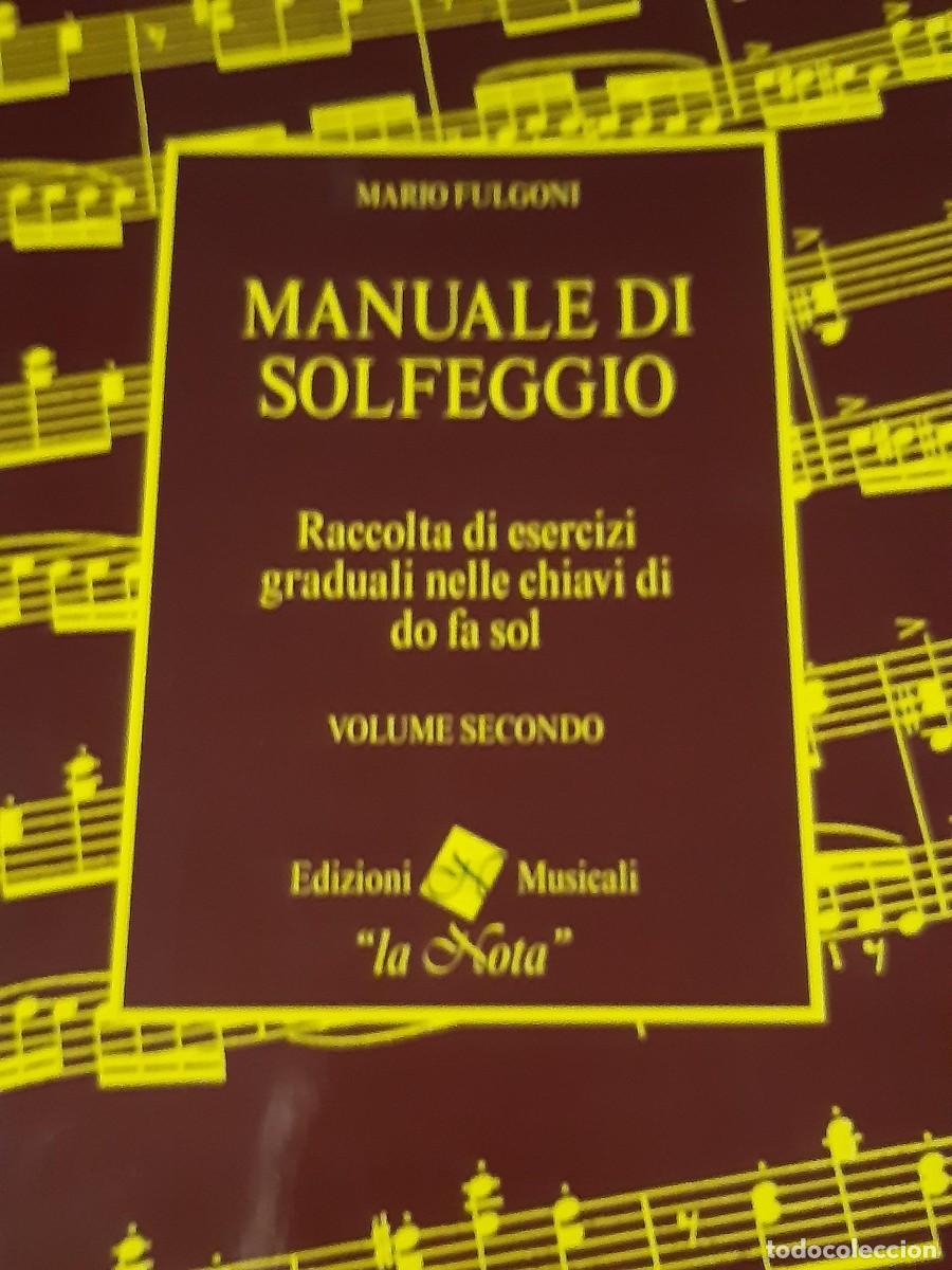 Cat&aacute;logos de m&uacute;sica: Manual de solfeo Mario Fulgoni - Foto 9