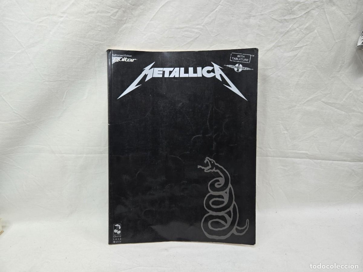 Cat&aacute;logos de m&uacute;sica: LIBRO DE PARTITURAS METALLICA - Foto 1