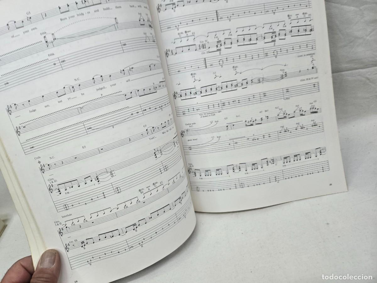 Cat&aacute;logos de m&uacute;sica: LIBRO DE PARTITURAS METALLICA - Foto 3