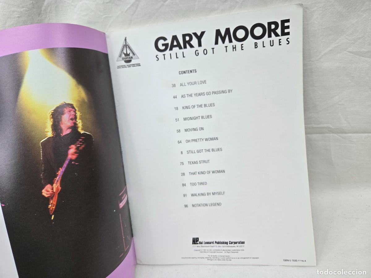 Cat&aacute;logos de m&uacute;sica: LIBRO DE PARTITURAS GARY MOORE - Foto 4