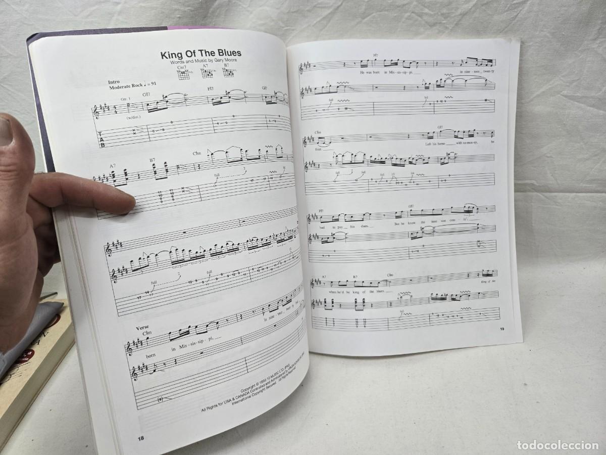 Cat&aacute;logos de m&uacute;sica: LIBRO DE PARTITURAS GARY MOORE - Foto 5