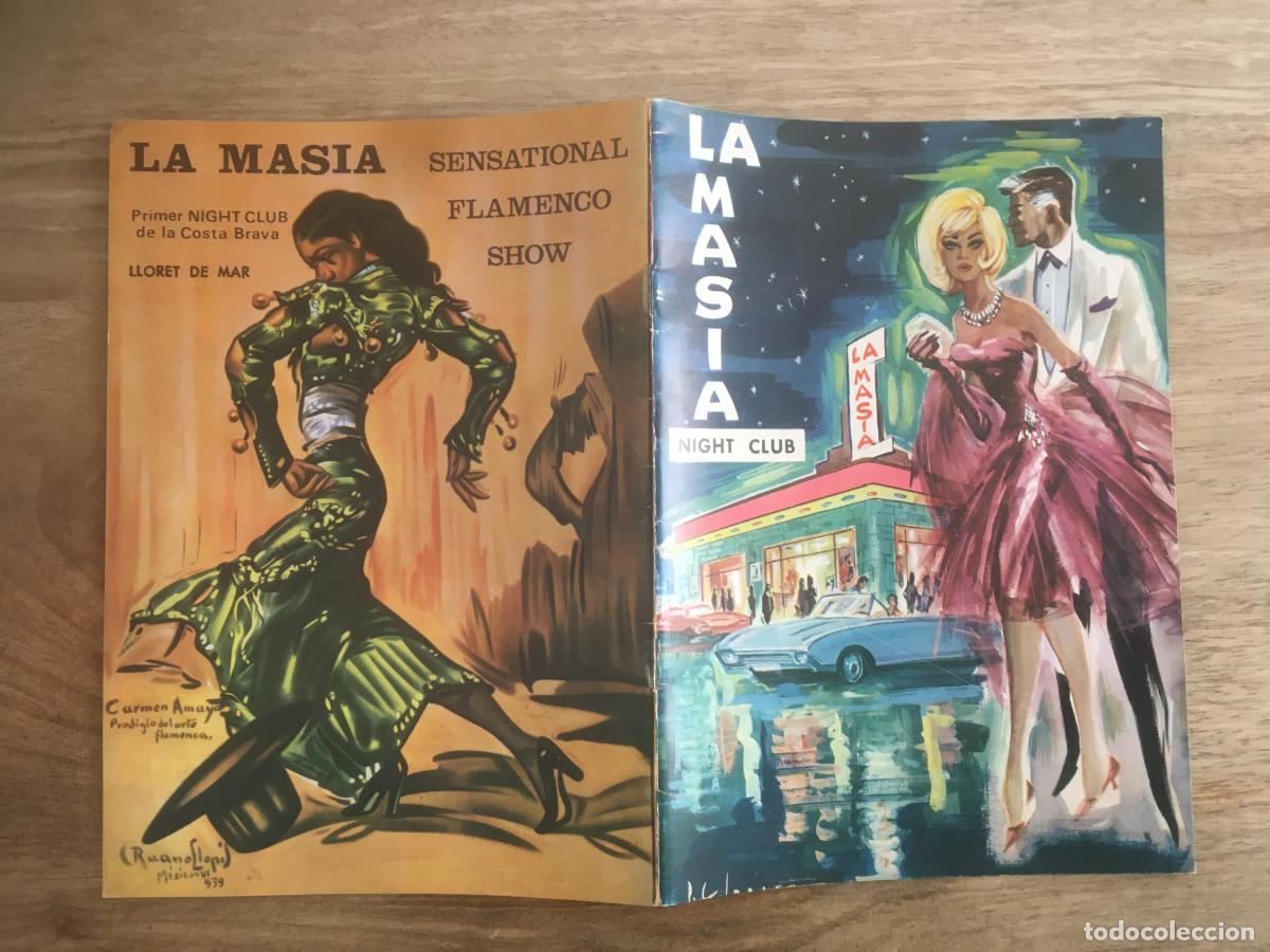 Cat&aacute;logos de M&uacute;sica: la masia lloret de mar carmen amaya catalogo librito original antiguo flamenco 1969 perfecto estado