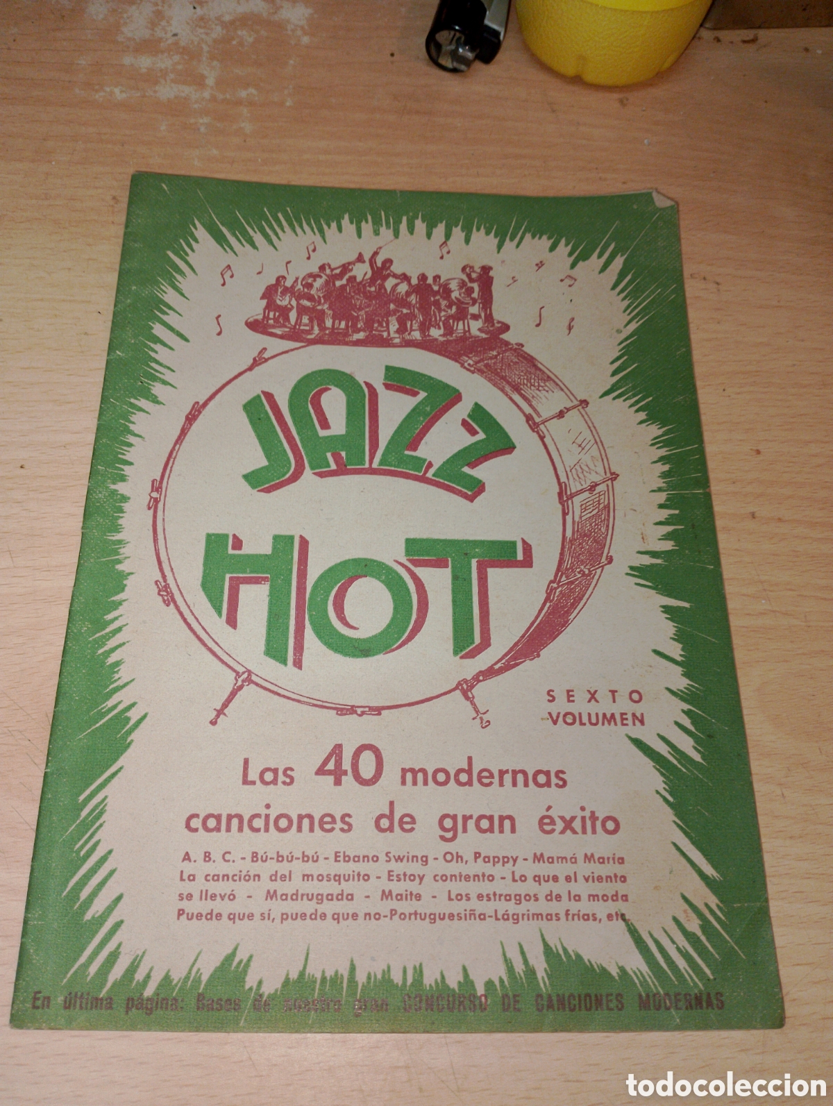 Cat&aacute;logos de m&uacute;sica: Cancionero jazz hot. - Foto 1