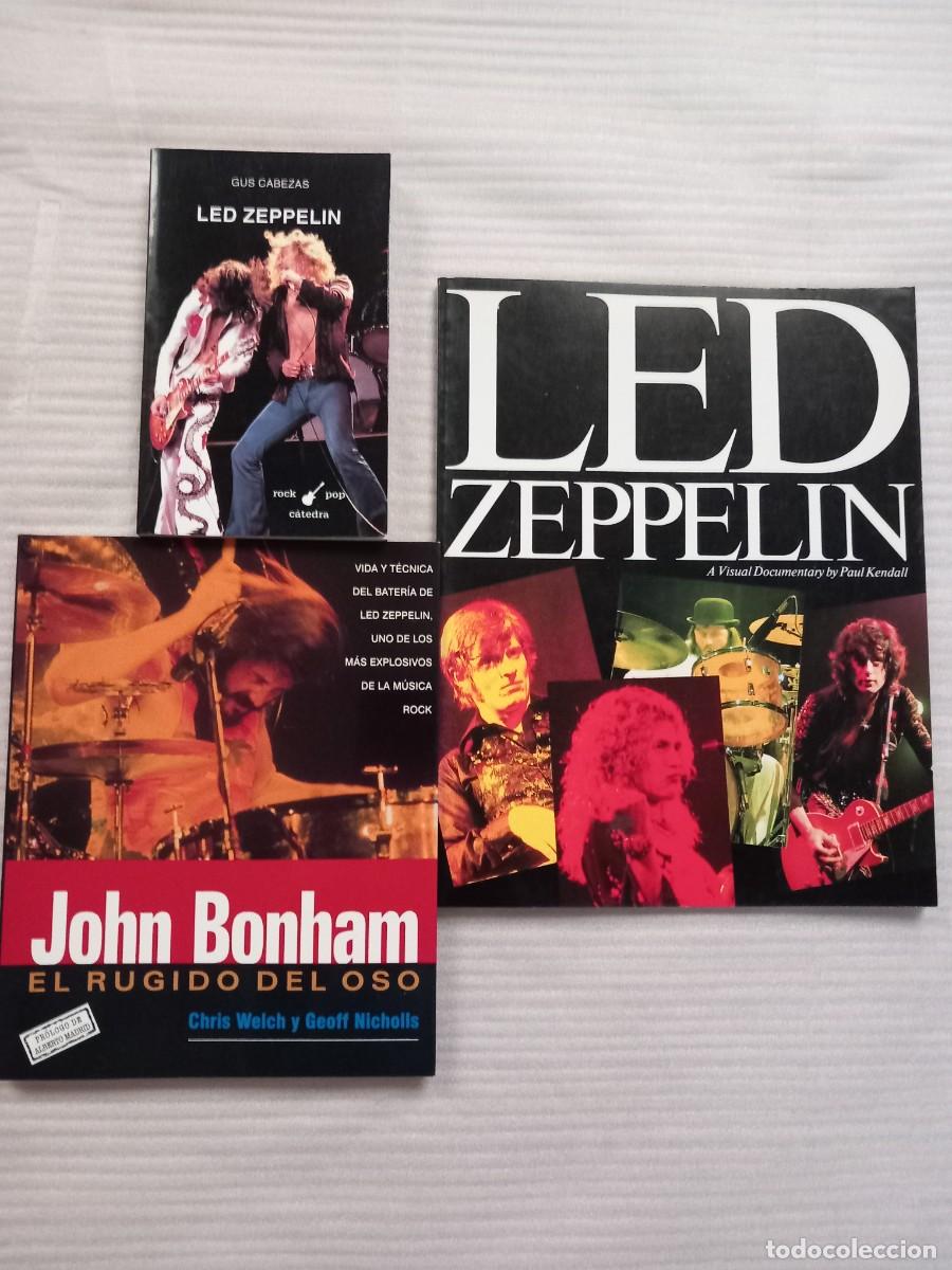 Cat&aacute;logos de m&uacute;sica: Tomos historia Led Zeppelin y John Bonham - Foto 1