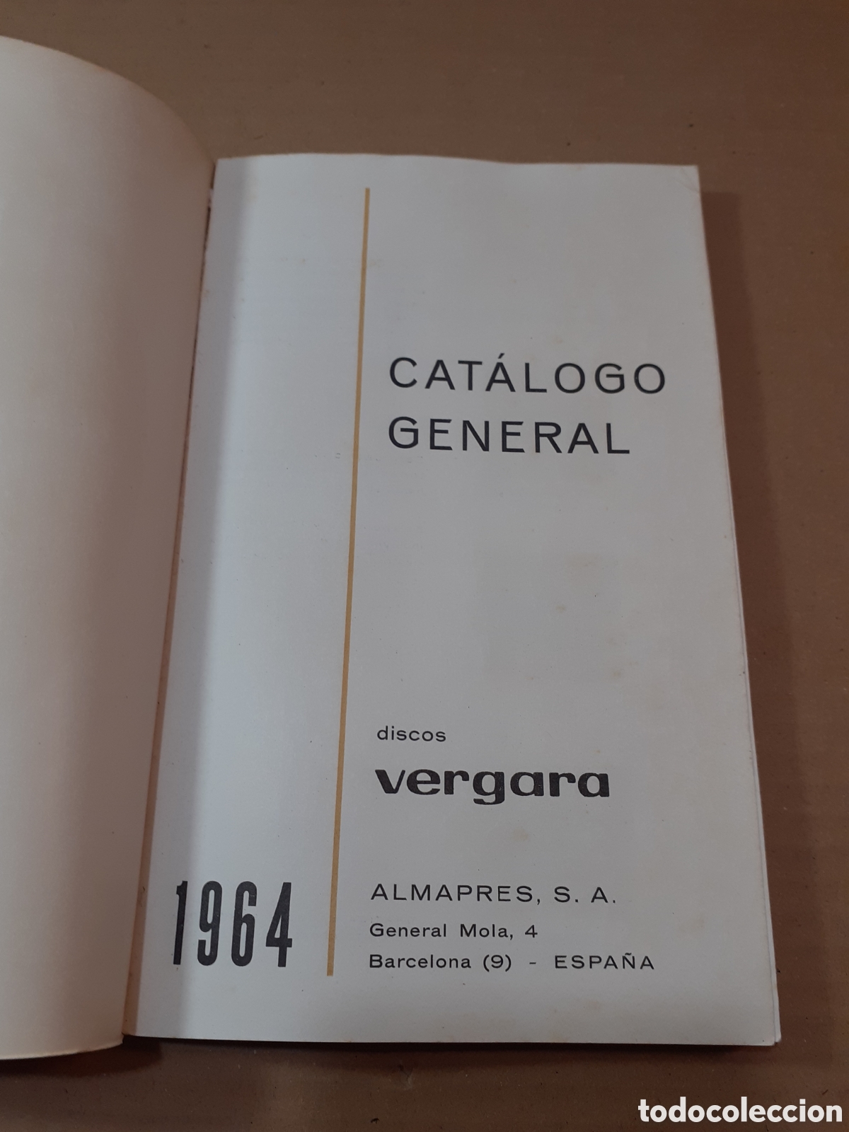 Cat&aacute;logos de m&uacute;sica: Vergara discos. Catalogo general 1964. - Foto 2