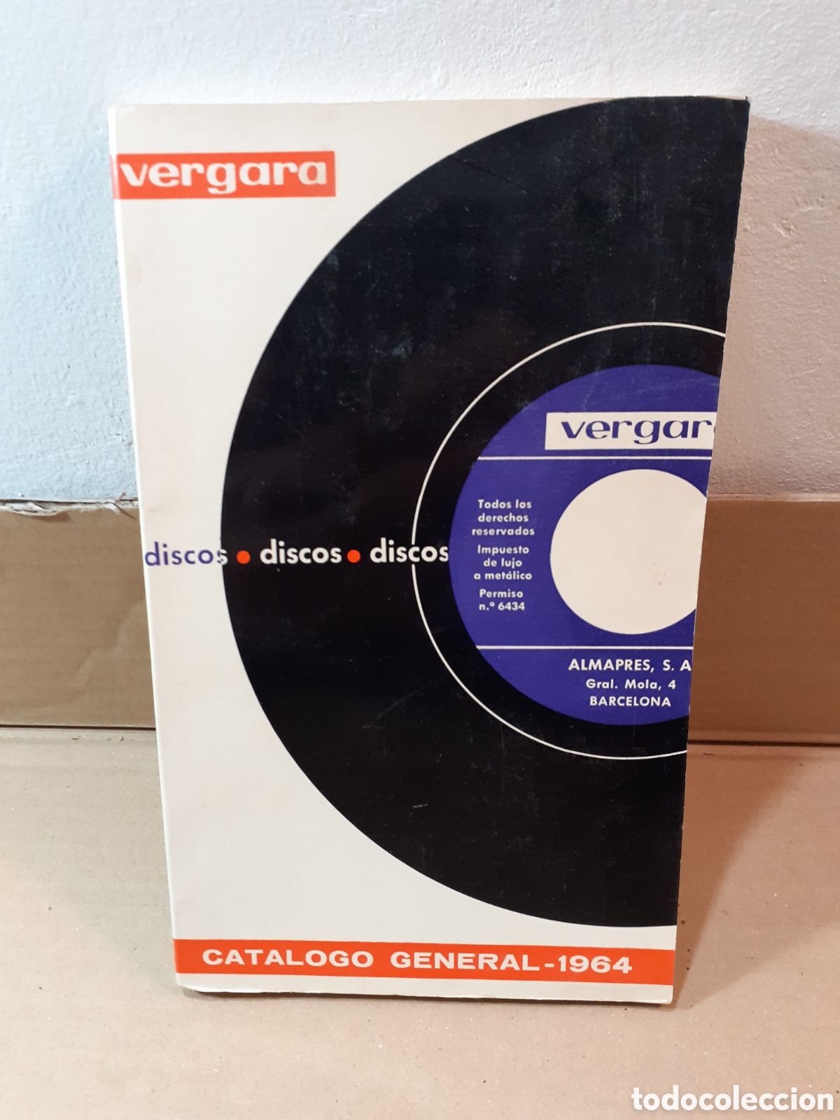 Cat&aacute;logos de m&uacute;sica: Vergara discos. Catalogo general 1964. - Foto 1