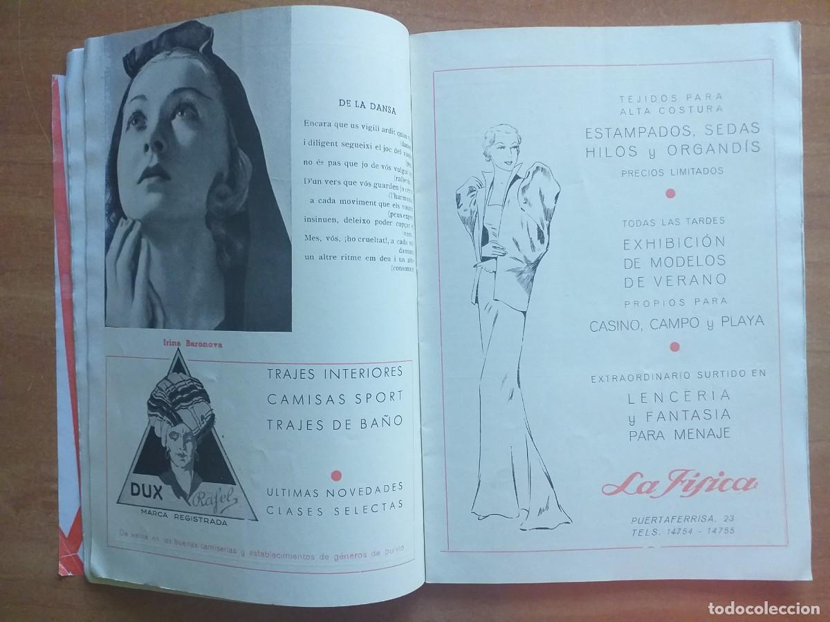Cat&aacute;logos de m&uacute;sica: 1936 PROGRAMA GRAN TEATRE DEL LICEU DE BARCELONA - Foto 2