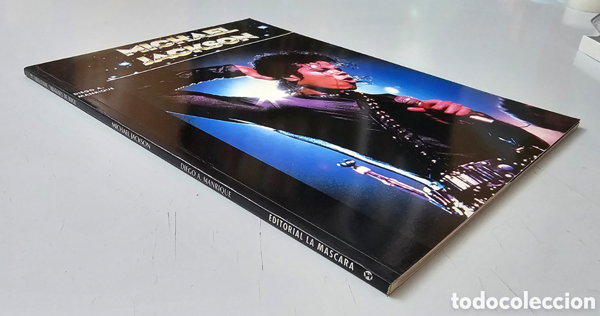 Cat&aacute;logos de m&uacute;sica: LIBRO MICHAEL JACKSON (Espa&ntilde;a - La Mascara - 1992) - Foto 2