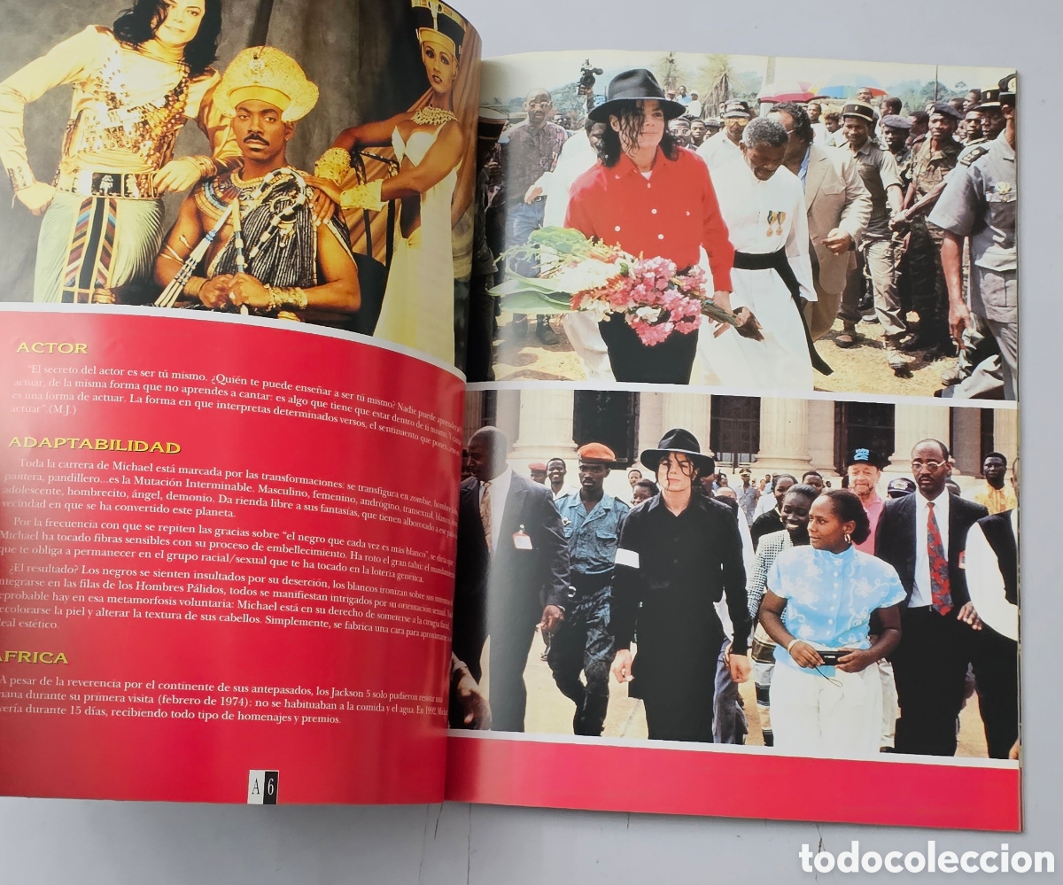 Cat&aacute;logos de m&uacute;sica: LIBRO MICHAEL JACKSON (Espa&ntilde;a - La Mascara - 1992) - Foto 8