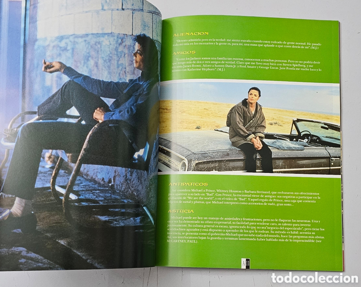Cat&aacute;logos de m&uacute;sica: LIBRO MICHAEL JACKSON (Espa&ntilde;a - La Mascara - 1992) - Foto 10